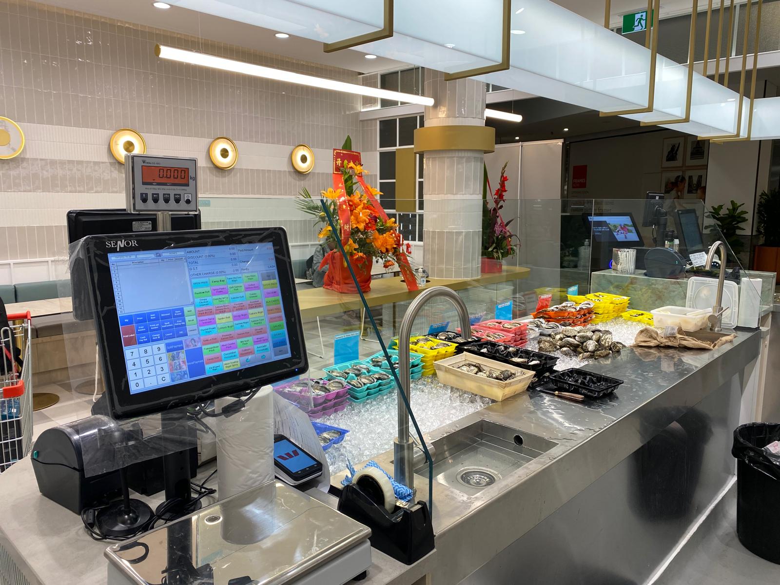 Hospitality POS installation by Retail Edge for a fast service food business
