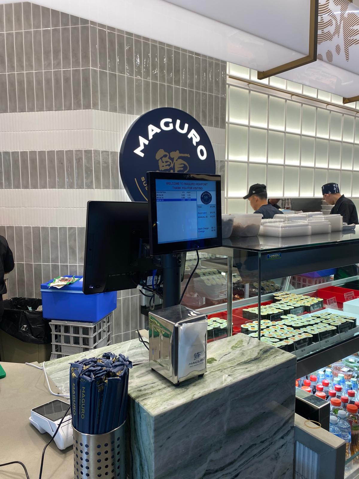 Maguro customer display setup
